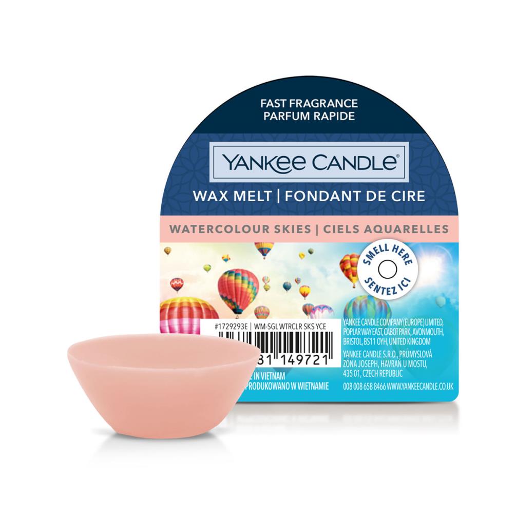 Yankee Candle Watercolour Skies Wax Melt £1.62